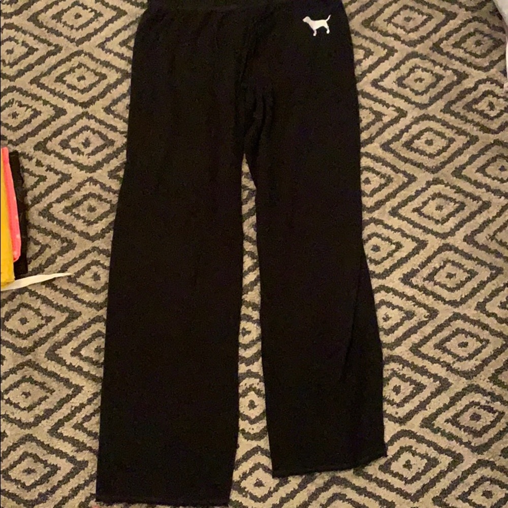 Victoria secret black sweat pants
